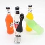 Salt & Pepper Grinder Set  with a bottle opener handle
