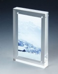 5*7 inch custom magnetic acrylic photo frames