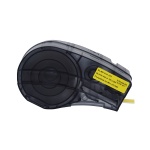 Compatible Label Tape M21-375-595-YL 9.5mm*6.4m for BMP21-PLUS/LAB Black on Yellow Vinyl Tape