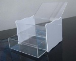 Caja de acrílico con cajones