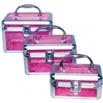 Acrylic cosmetic box three size a set