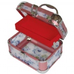 European style aluminium alloy make-up box with lock