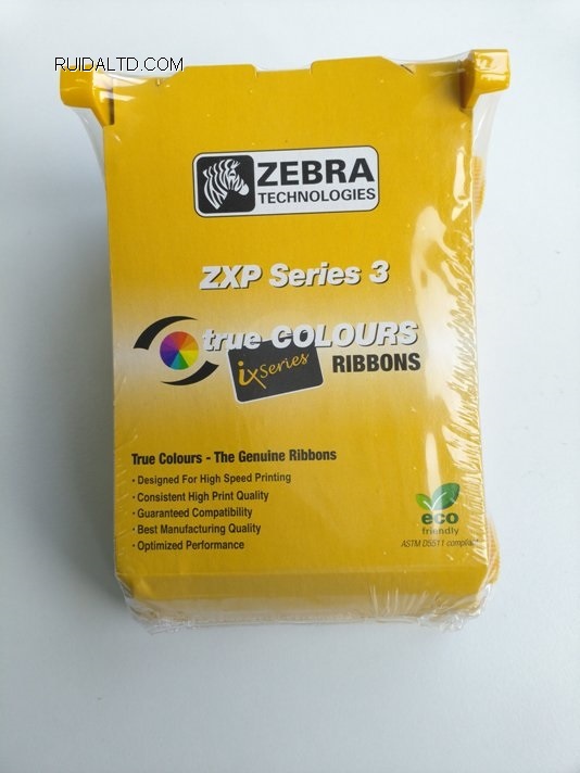 Cinta Roja Compatible Para Impresora Zebra ZXP Series 3 - 1000